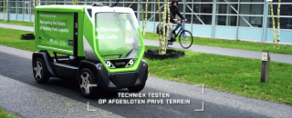 Logistieke 5G-robot Lotte verovert bedrijfsterrein en vakantiepark